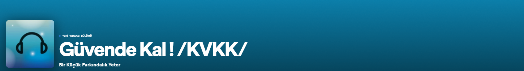 Podcast Kanalımızda dijital dünyada güvenlik, sıkça rastladığımız durumlar ve tavsiyelere yer verdiğimiz bir değerlendirme yapmaya çalıştık.